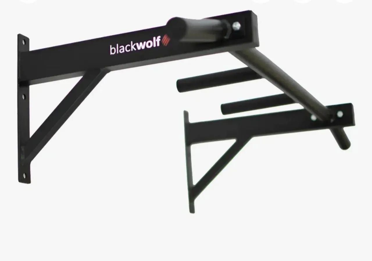 Barra Fixa Blackwolf 40cm Pegada Neutra - Aço - Foto 3