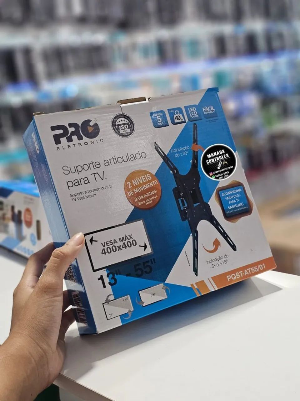 Suporte para tv de 13-55 polegadas. Dinheiro ou Pix 