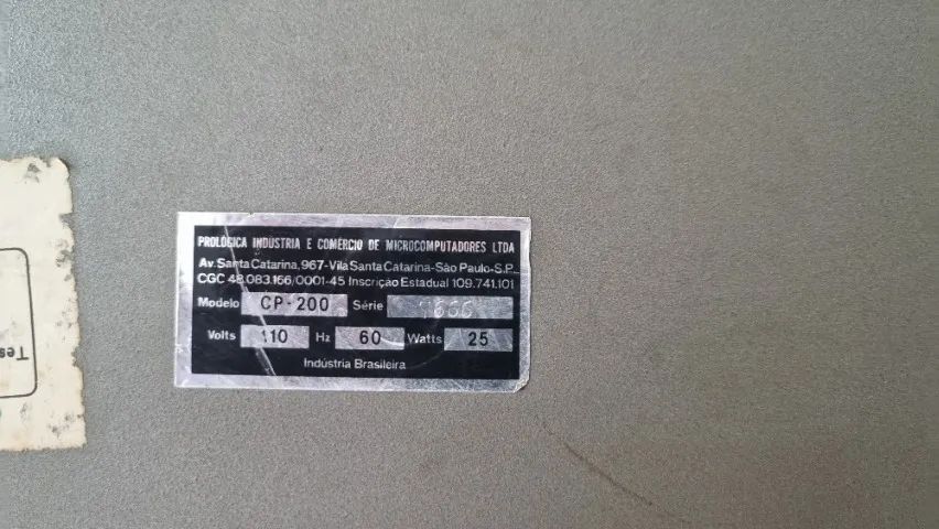 Microcomputador Prologica cp200 funcionando - Foto 4
