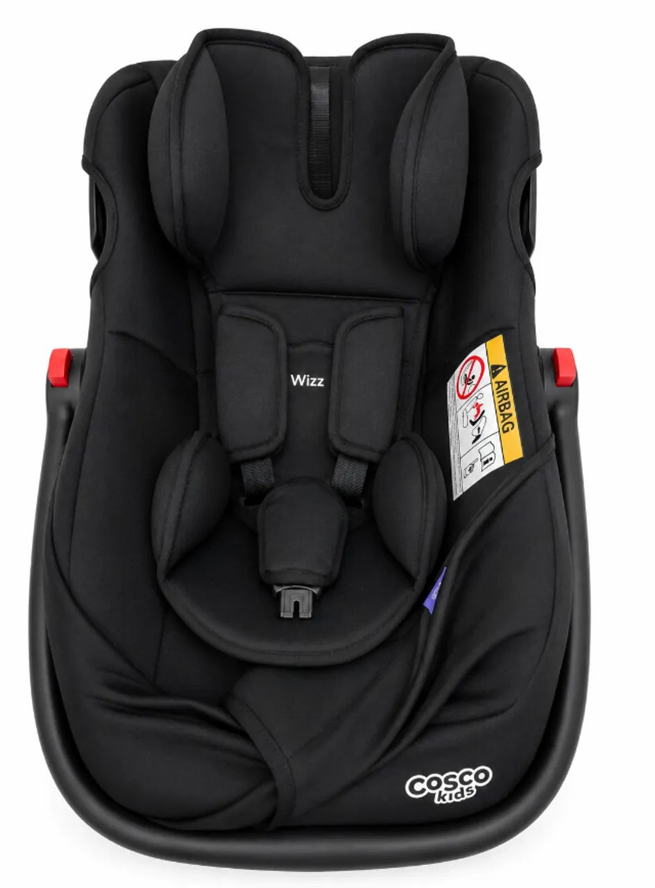 Bebê Conforto Cosco Kids 1 Posição Wizz 0 a 13kg, cor preto (Acompanha caixa e manual)
