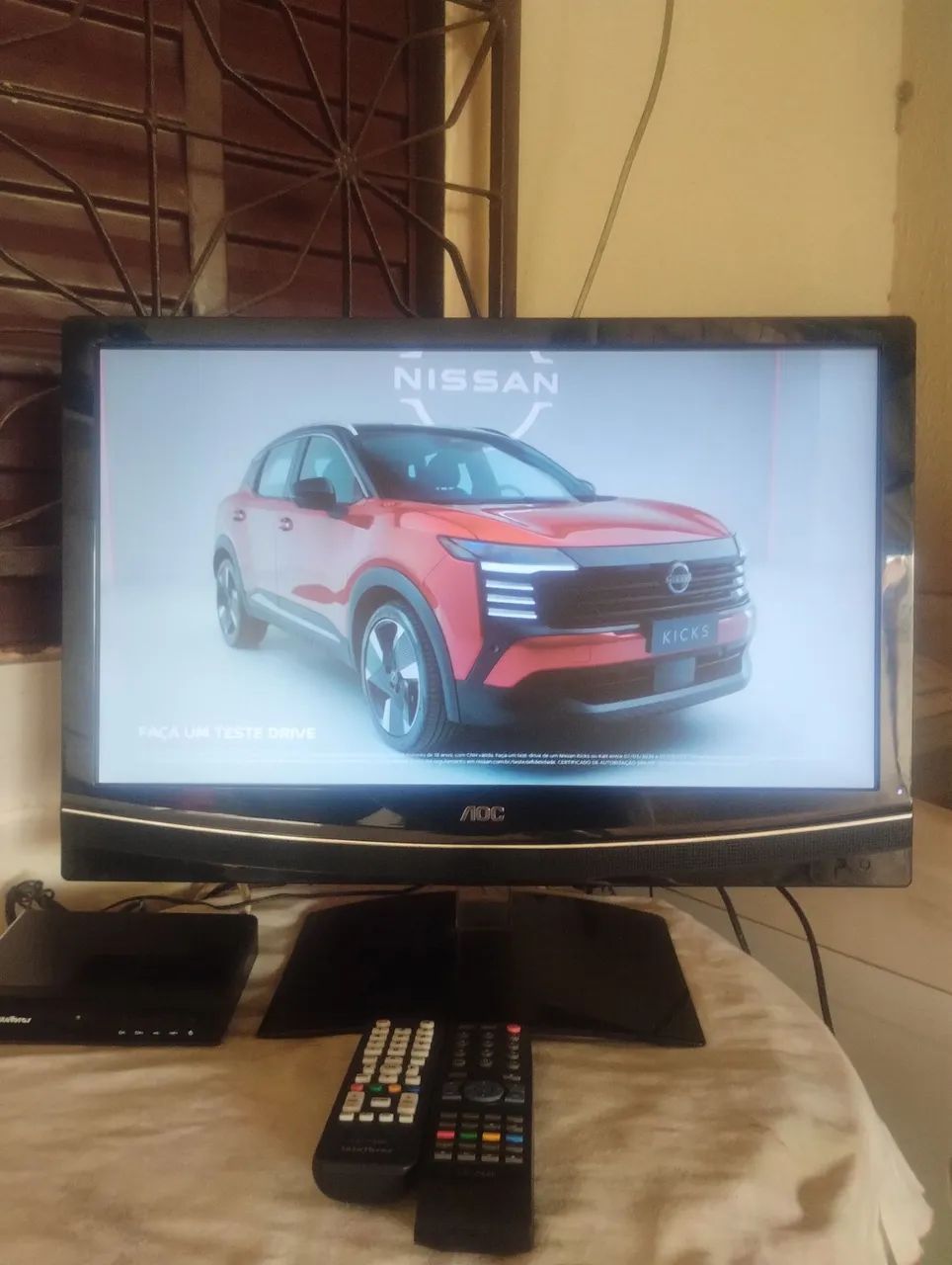 Tv AOC led 24 polegadas com conversor digital  - Foto 4