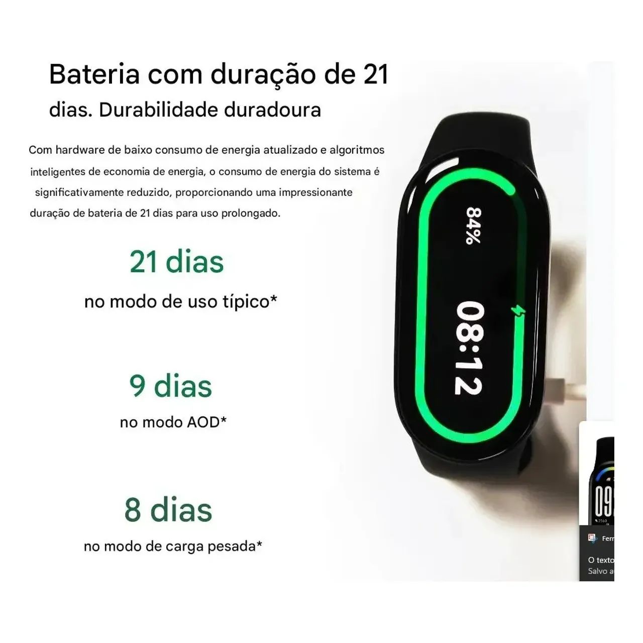 Xiaomi Smart Band 10 versão global  - Foto 4