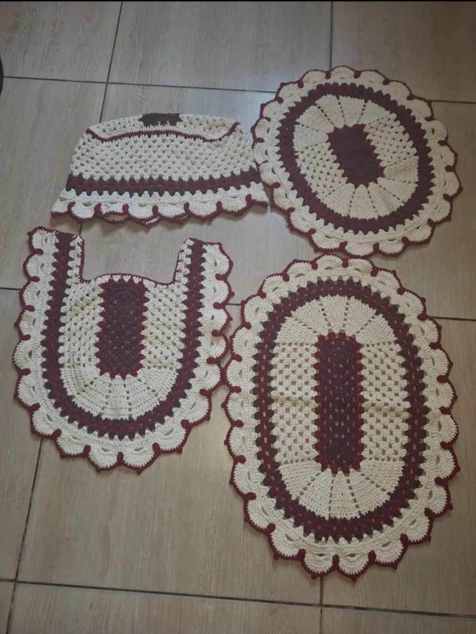 Kits Tapetes de crochê  - Foto 4