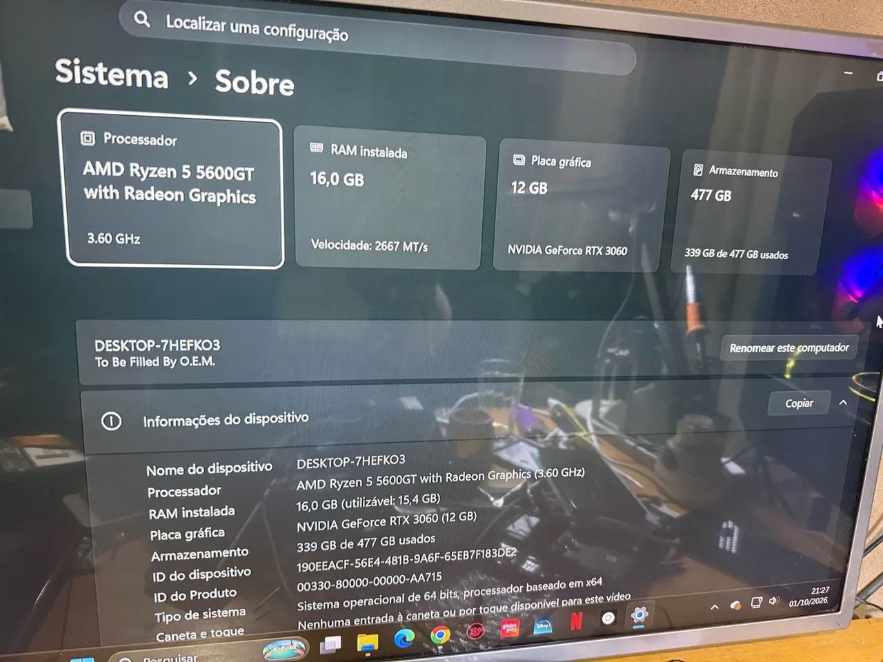 Pc  gamer $$5.300$ - Foto 2