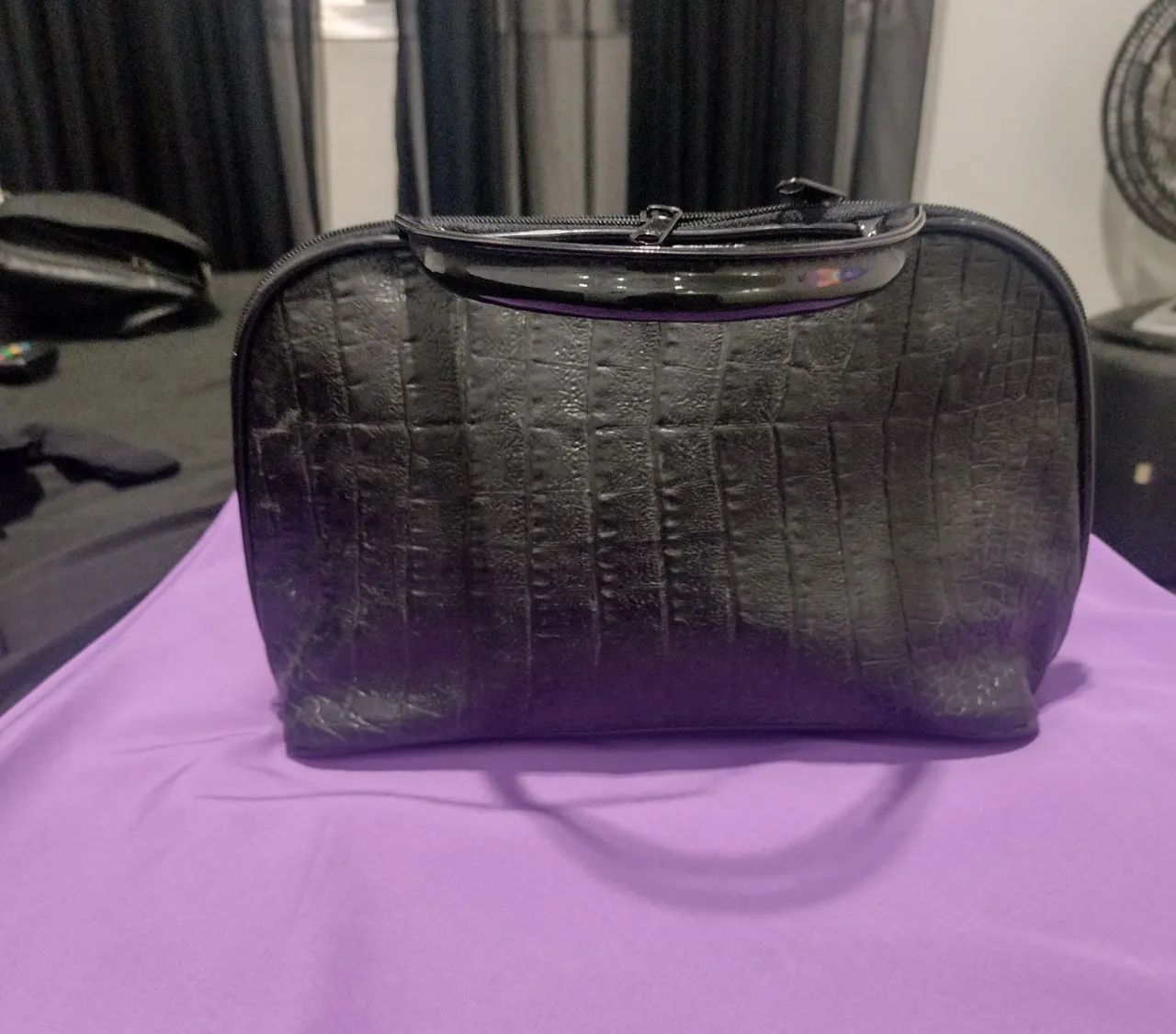 Bolsa de ombro preta  - Foto 3