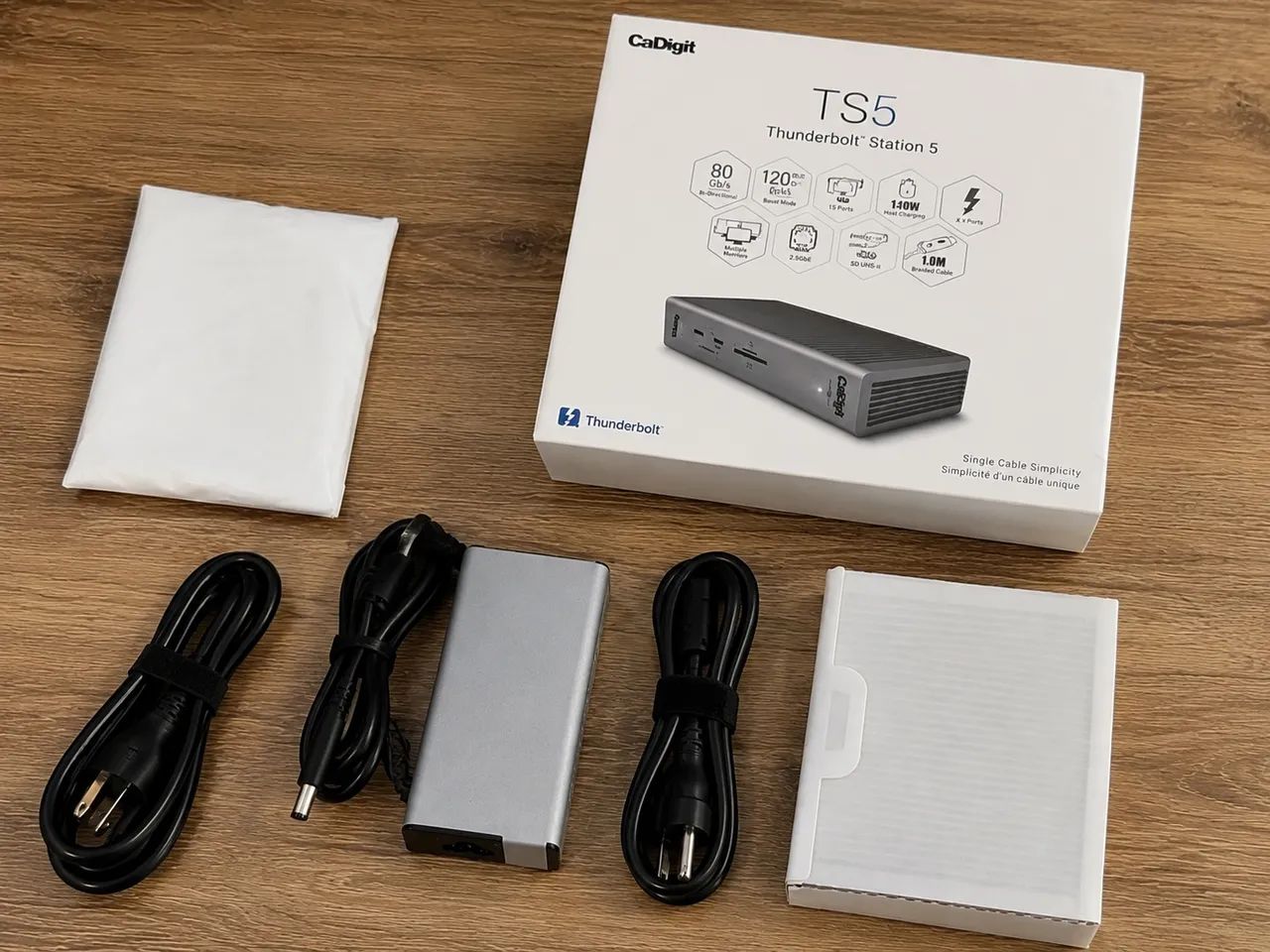 CalDigit TS5 Thunderbolt 5 Dock para MacBook Mac Mini Mac Studio - Nova Pronta Entrega - Foto 2