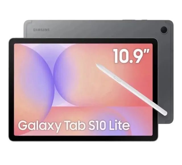 Samsung Galaxy Tab S10 Lite 10.9" 128 GB 6 GB RAM Wi-Fi com S Pen Cinza