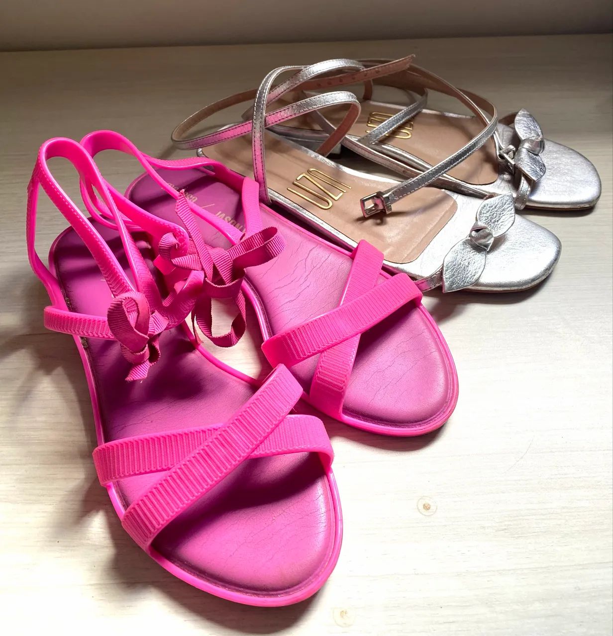 Sandália Melissa e UZA num 34 - Foto 4