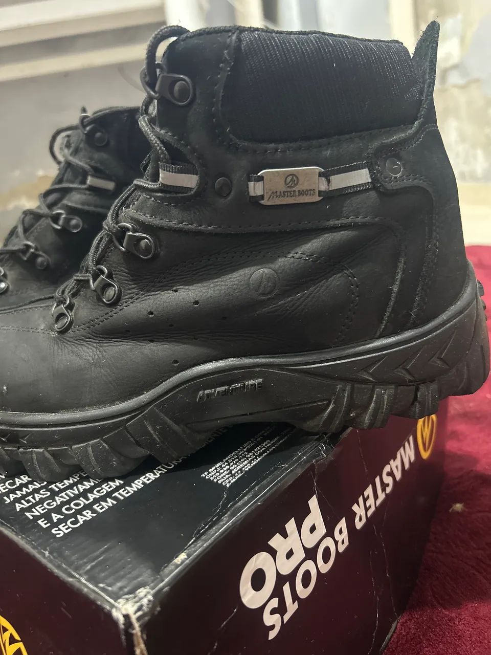 Bota de segurança / Bico de PVC - Foto 2