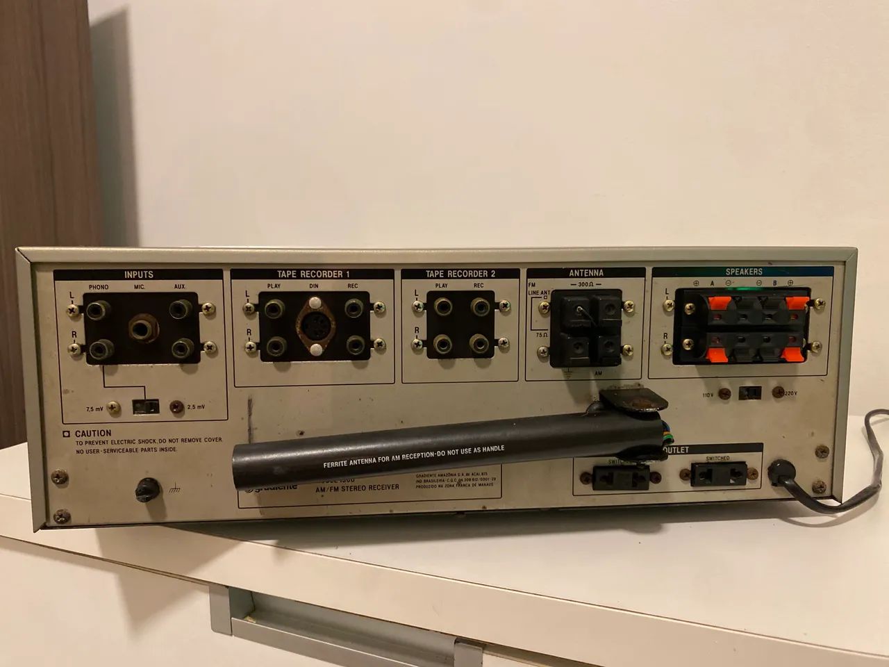 Amplificador receiver Gradiente Model 1360 - Foto 4