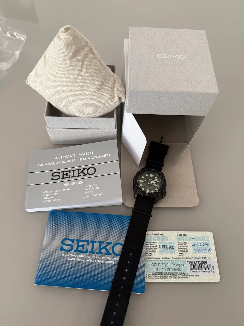 Relógio Seiko 5 Sport como novo! - Foto 3