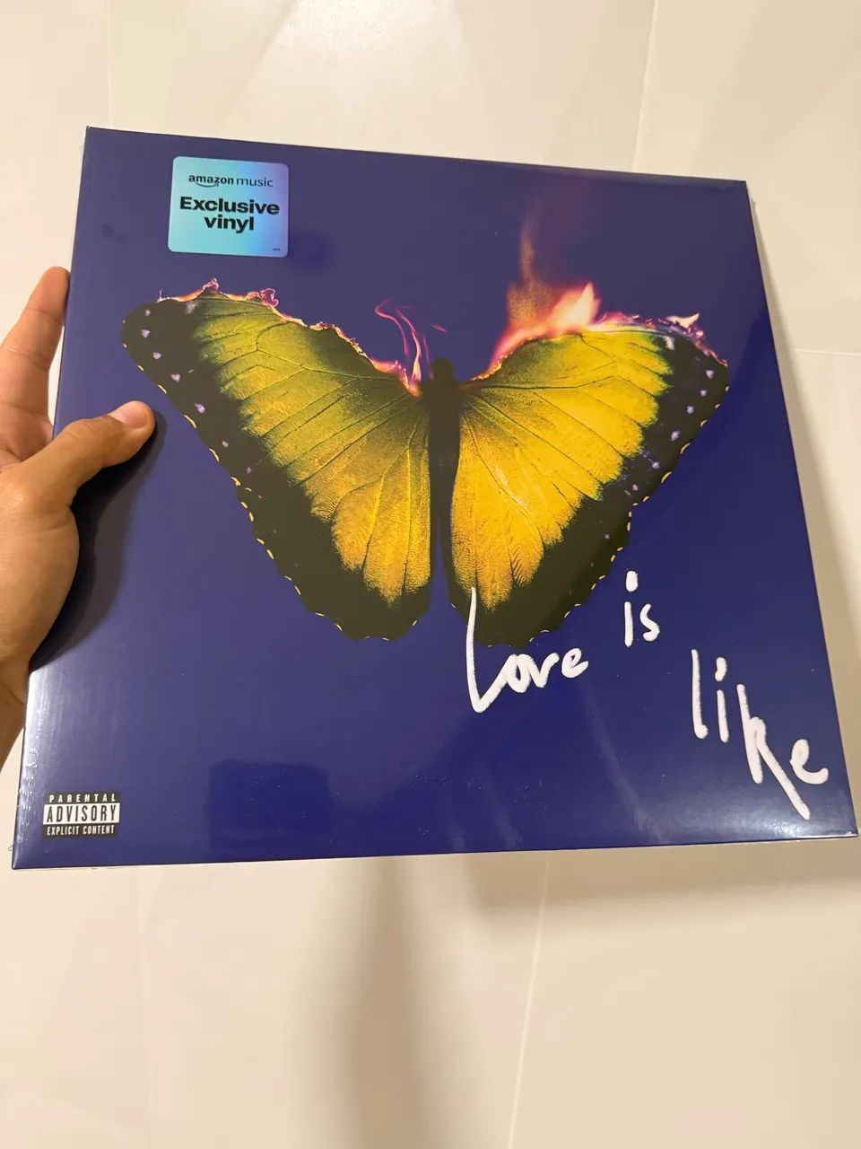 Maroon 5 Love Is Like Orange Vinyl Amazon Exclusive Lacrado - CDs