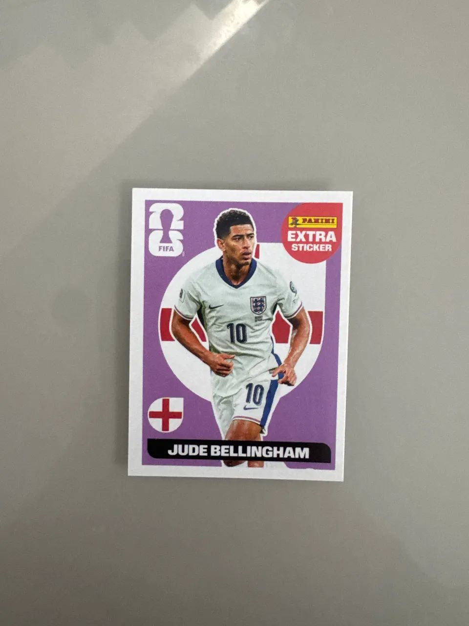 Figurinha copa 26 - BELLINGHAM LILÁS 