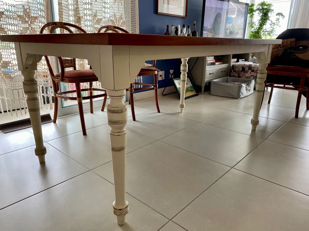 Linda mesa estilo provençal - Foto 2