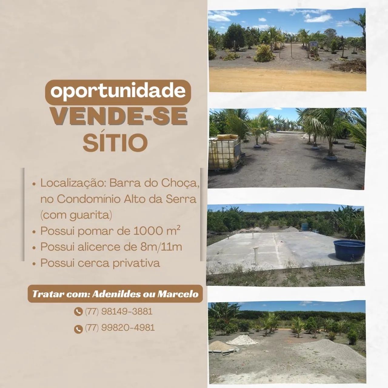 VENDE-SE SITIO