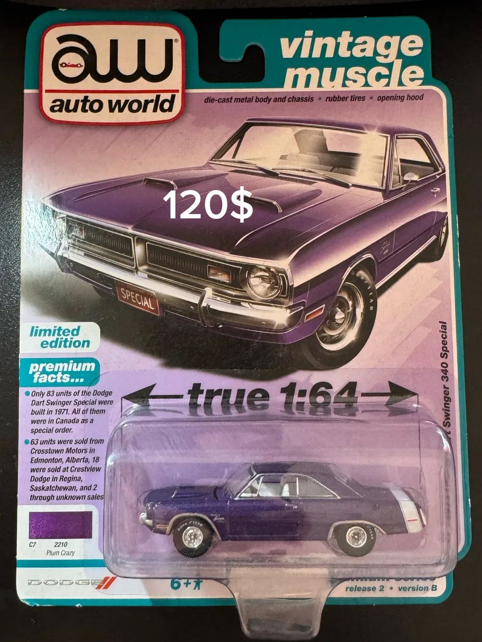Miniatura 1:64 carro coleção 
