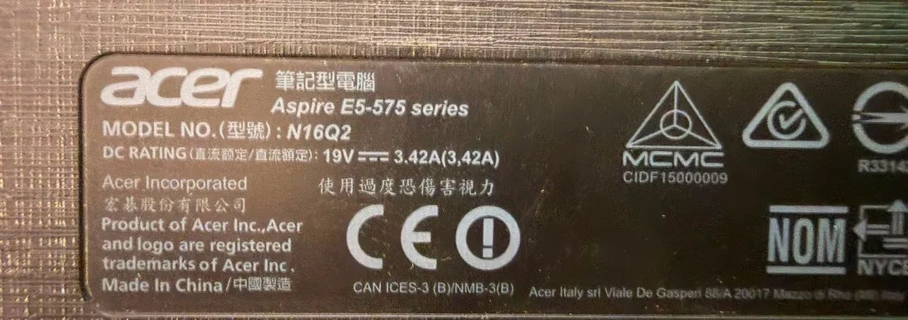 Notebook Acer Aspire E5-575G  - Foto 5