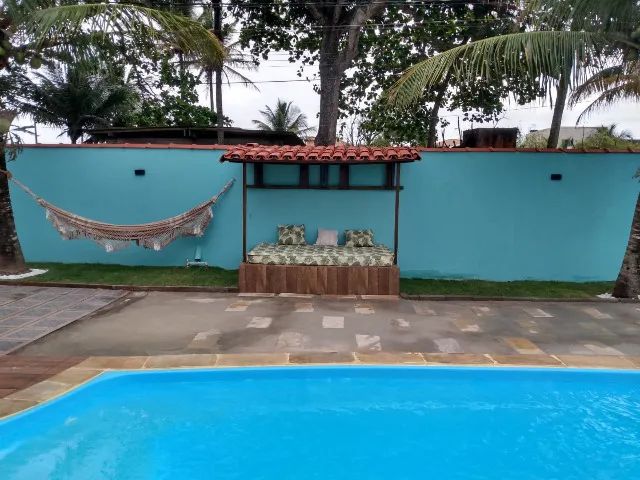 Casa com piscina e Churrasqueira - Ponta da Fruta - Até 15 pessoas - Foto 5