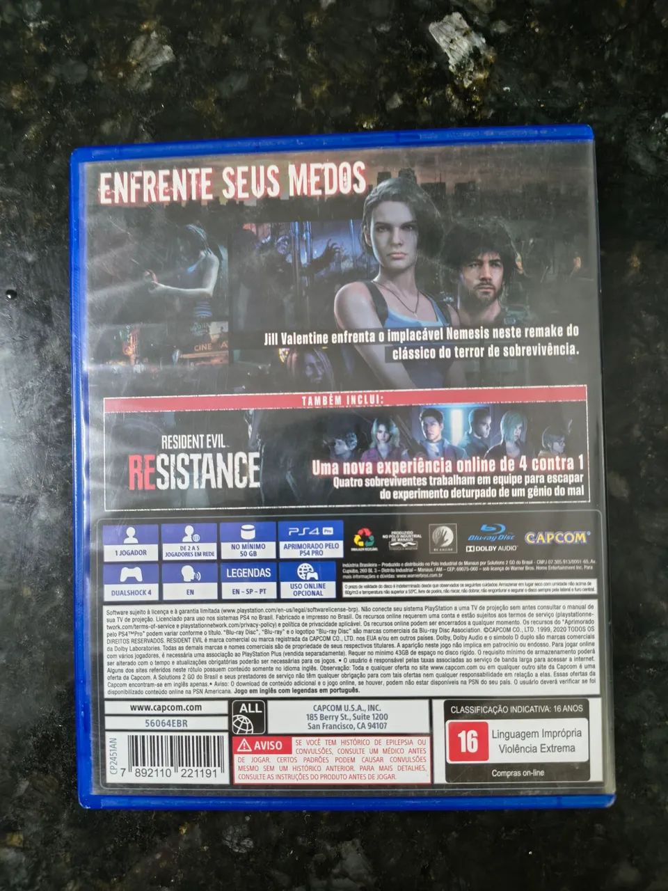 Resident evil 3 remake ps4 - Foto 2