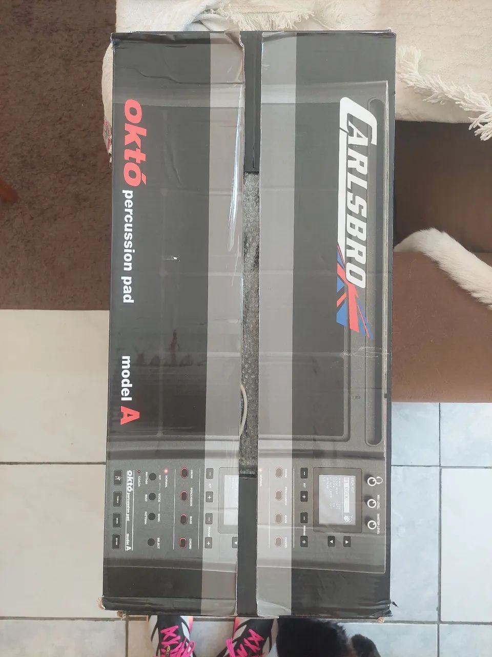 Pad bateria eletrônica Carlsbro Okto-a model