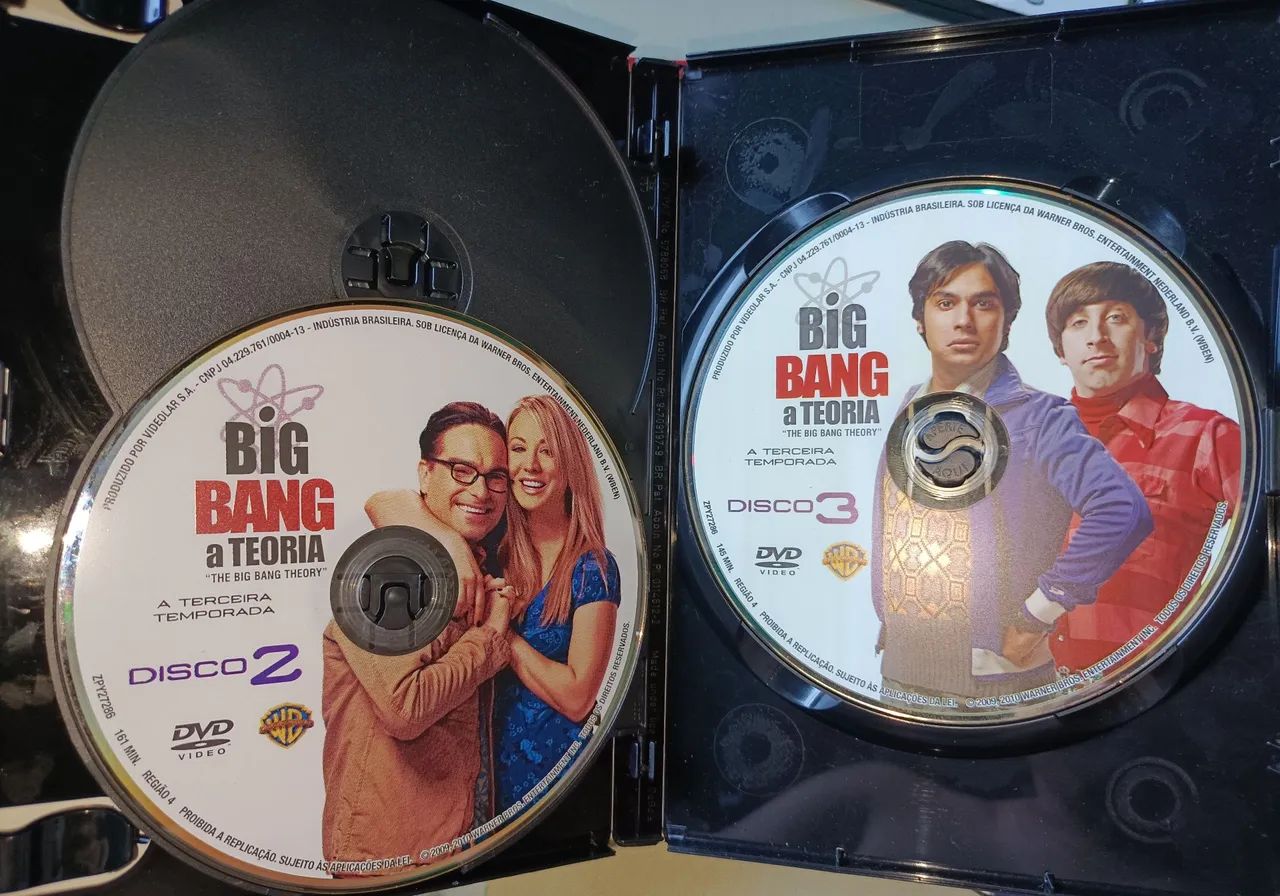 The Big Bang Theory DVD Temp 1 a 5 - CDs, DVDs etc - Paumirim