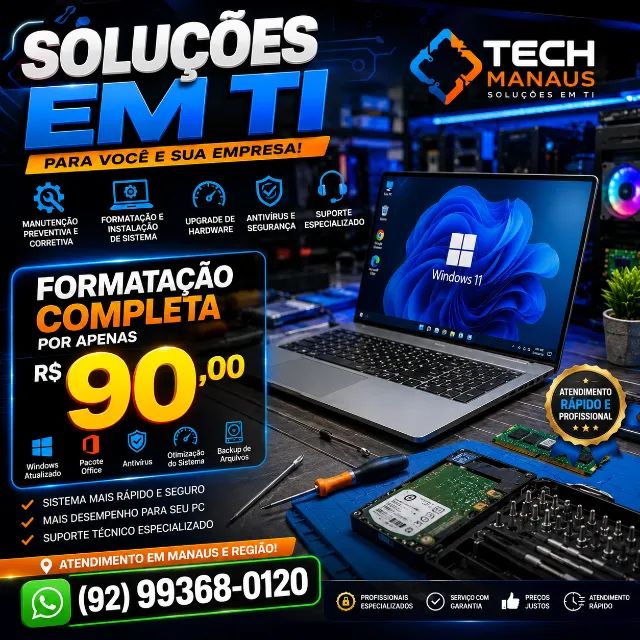 Suporte em Informática|  Upgrade | Instalação de Programas, Redes, Configuração.. - Foto 3