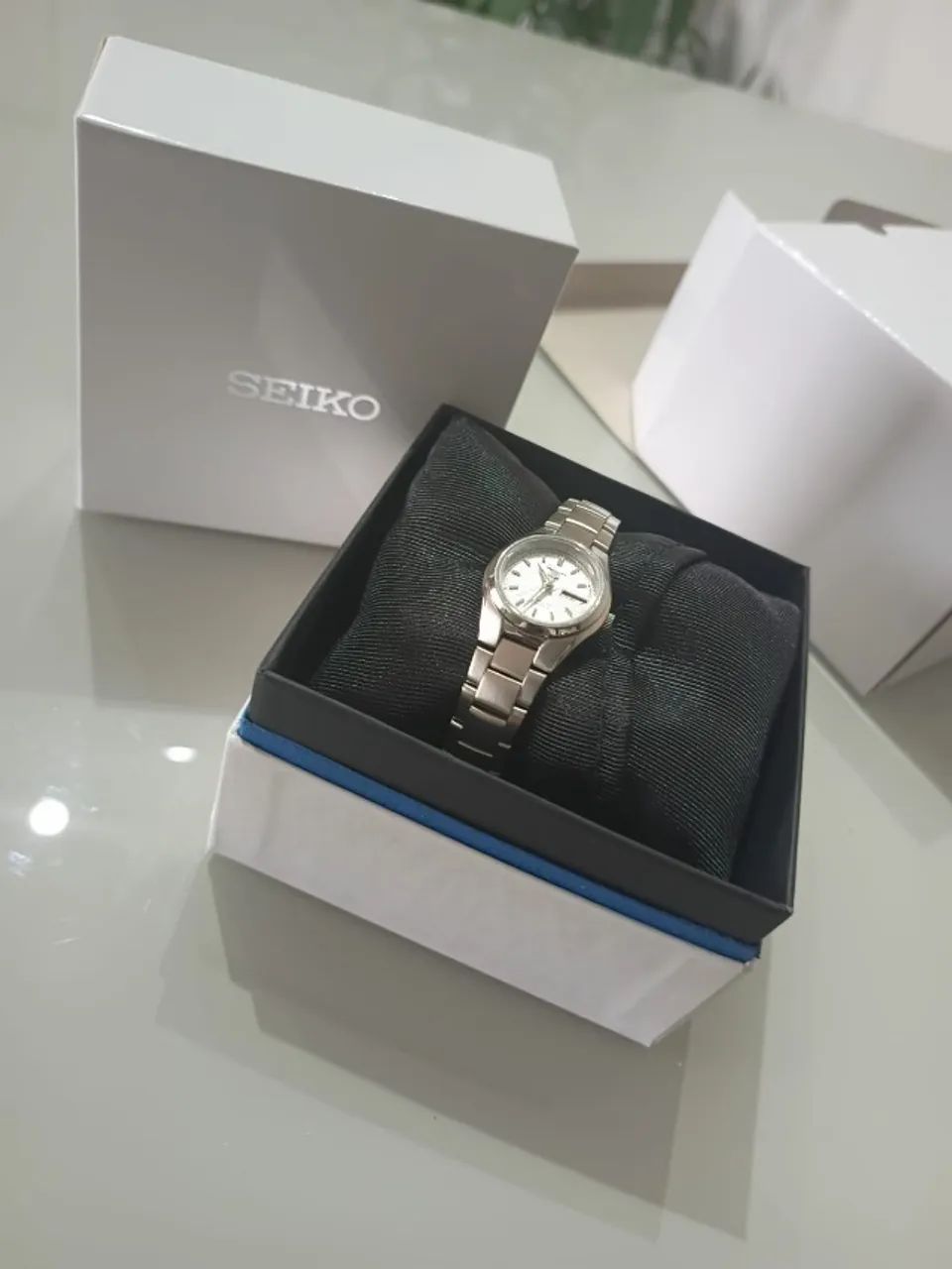 Relógio Seiko 5  Automático Prateado Perfeito estado <br> - Foto 4