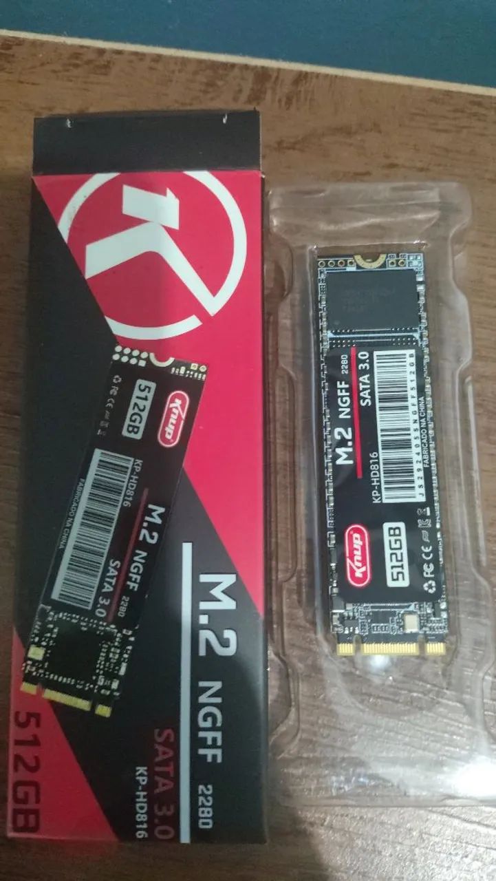 SSD KNUP M2 512GB HD816