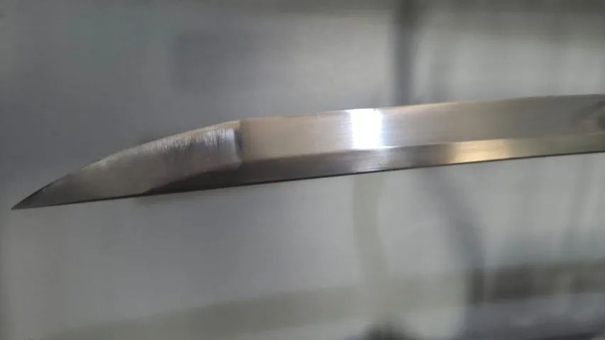 Espada Katana artesanal em aço carbono 5160 - Foto 3