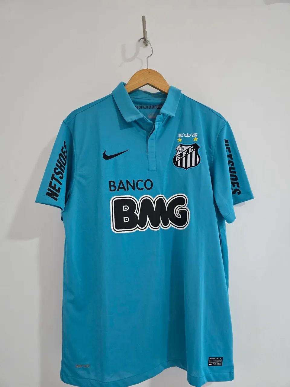Camisa do Santos 2012, personalização do neymar jr