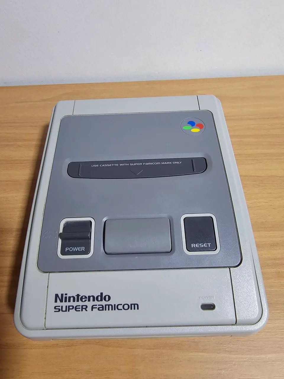 Console Super Nintendo Super Famicom original e bem conservado 2 controles - Foto 3