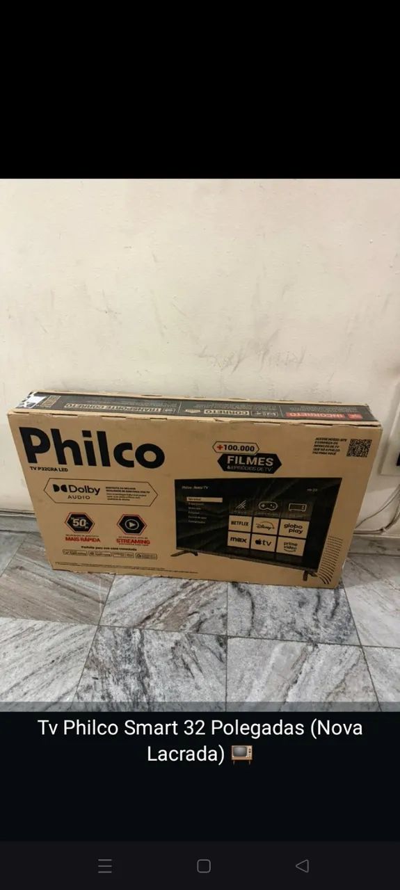 Tv Philco lacrada 