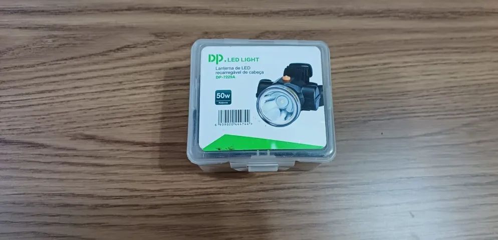 Lanterna de LED de cabeça  - Recarregável DP-7229A