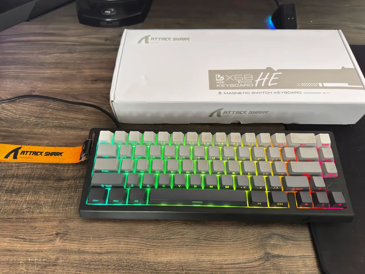 Teclado Attack Shark X68HE - Foto 2