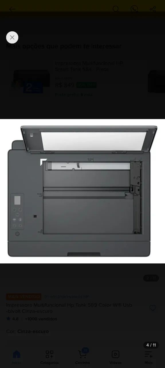 Impressora HP Smart Tank  - Foto 4