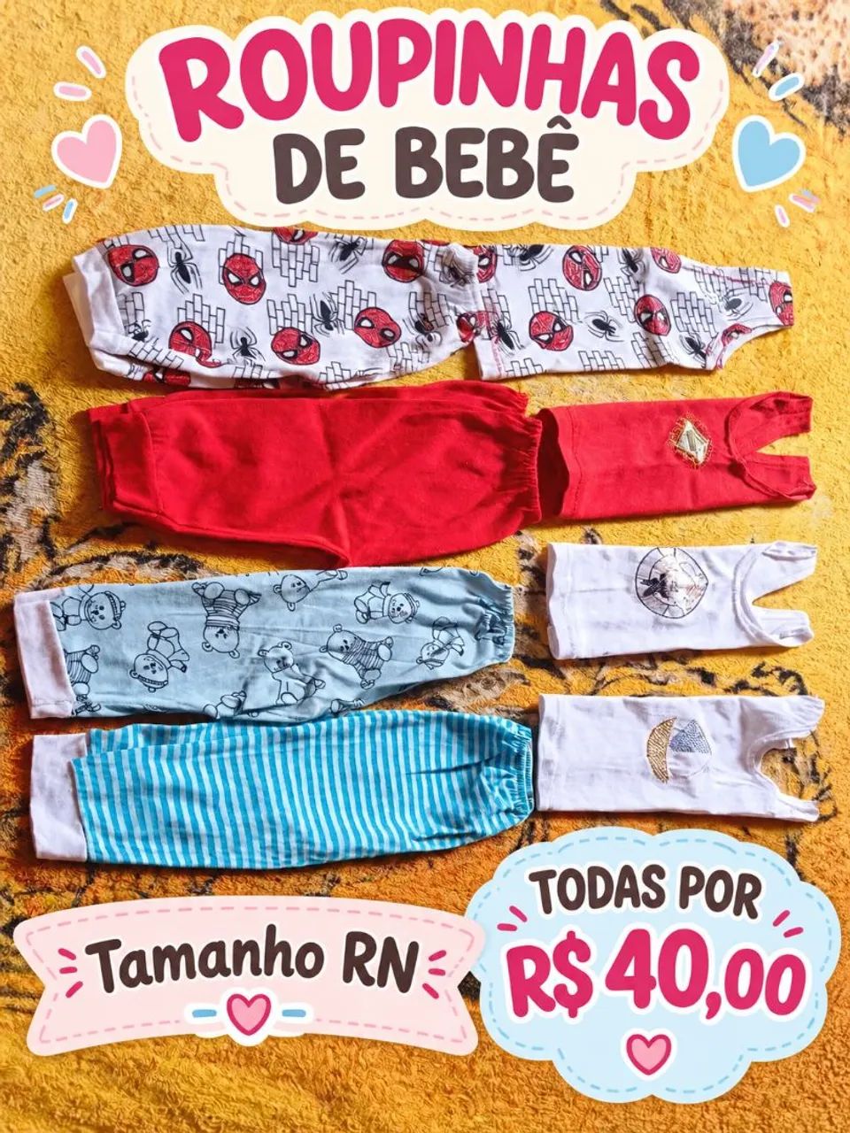 Roupas de bebê  - Foto 4