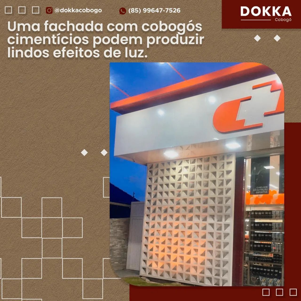 Cobogó CIMENTÍCIO 