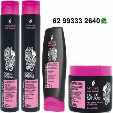 Linha Cachos Naturais Natubelly