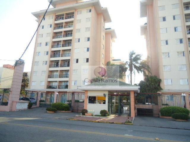 Apartamento residencial à venda, conjunto residencial irai, suzano.