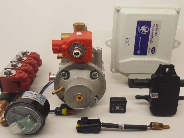 Kit Gnv 5G completo Cilindro de 15m³ Distribuidora de Peças Gnv Gnvlandi - Foto 6
