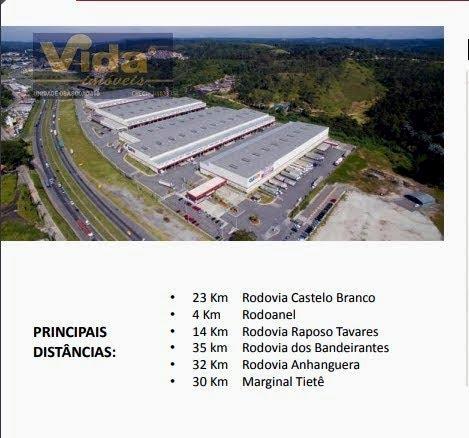 Galpão/depósito/armazém para alugar em Água espraiada, Embu das artes cod:41259 - Foto 3