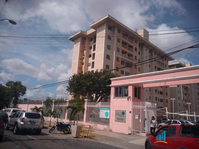 Apartamento com 2 dormitórios para alugar, 52 m² por r$ 1.109/mês - álvaro weyne - fortale