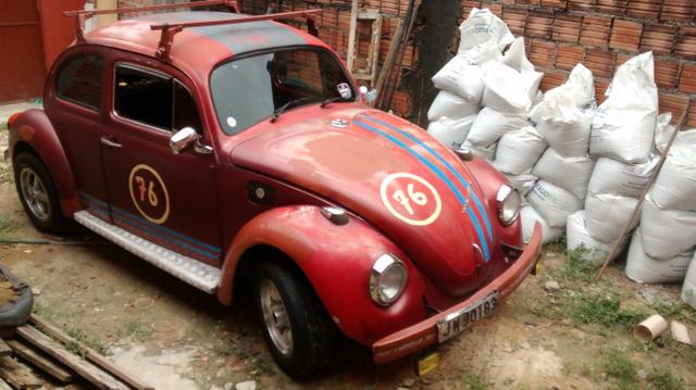 Fusca volkswagen-vermelho - Foto 5