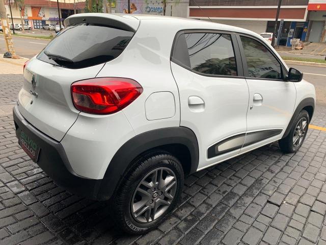 Kwid Intense 1.0 Flex 2019 Branco Apenas 11 mil km - Foto 4