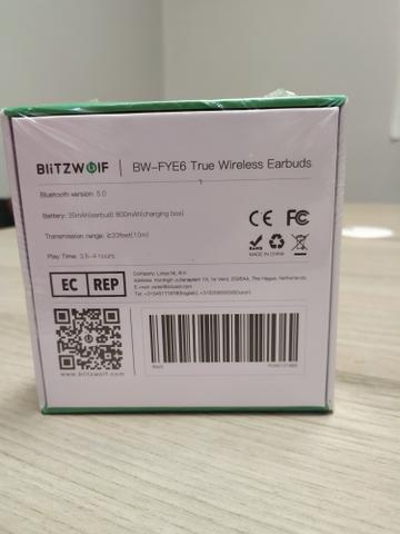 Blitzwolf BW FYE6 - Fone sem fio Bluetooth 5.0 - Completíssimo! - Foto 5