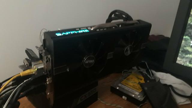 Placa de Vídeo Rx580 8GB (apenas troca)