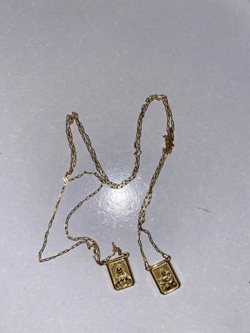 Escapulário de ouro 18k