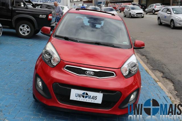Picanto Ex 1.0 2013 Completo Top Teto Solar Impecavel Baixa Kilometragem Apenas 29.900 Ljc - Foto 2