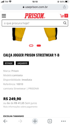 Calça prison original - Foto 3