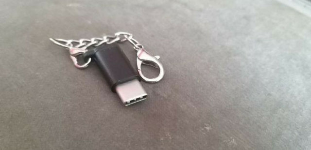 Adaptador Micro USB p/Tipo C com segurança - Foto 5